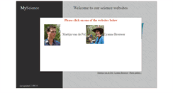 Desktop Screenshot of myscience.eu
